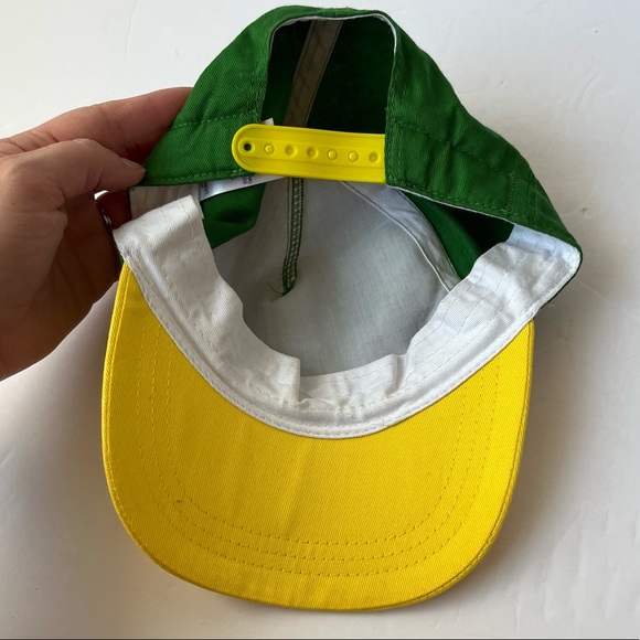 John Deere Green/Yellow Logo Adjustable Hat SnapBack - Picture 4 of 5